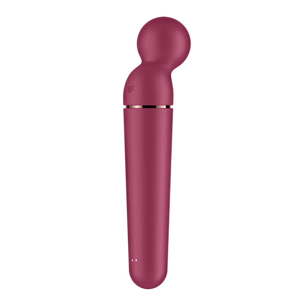 Satisfyer planet wand-er - berry - vibrating wand - Product back view  | Flirtybay Adult Shop Australia Lingerie Shop