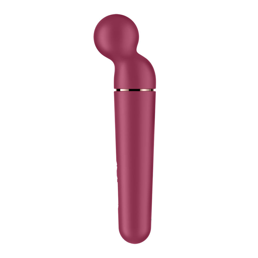 Satisfyer planet wand-er - berry - vibrating wand - Product front view  | Flirtybay Adult Shop Australia Lingerie Shop