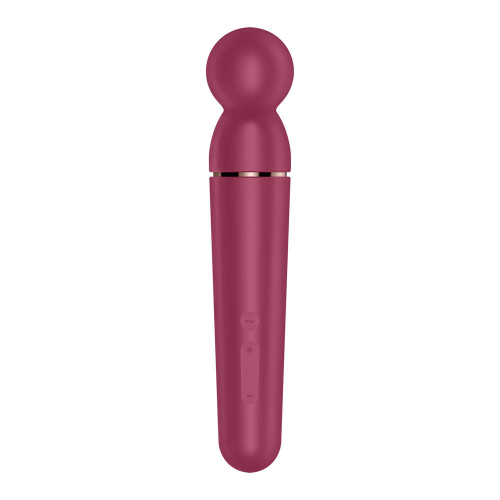 Satisfyer planet wand-er - berry - vibrating wand - Product second side view  | Flirtybay Adult Shop Australia Lingerie Shop