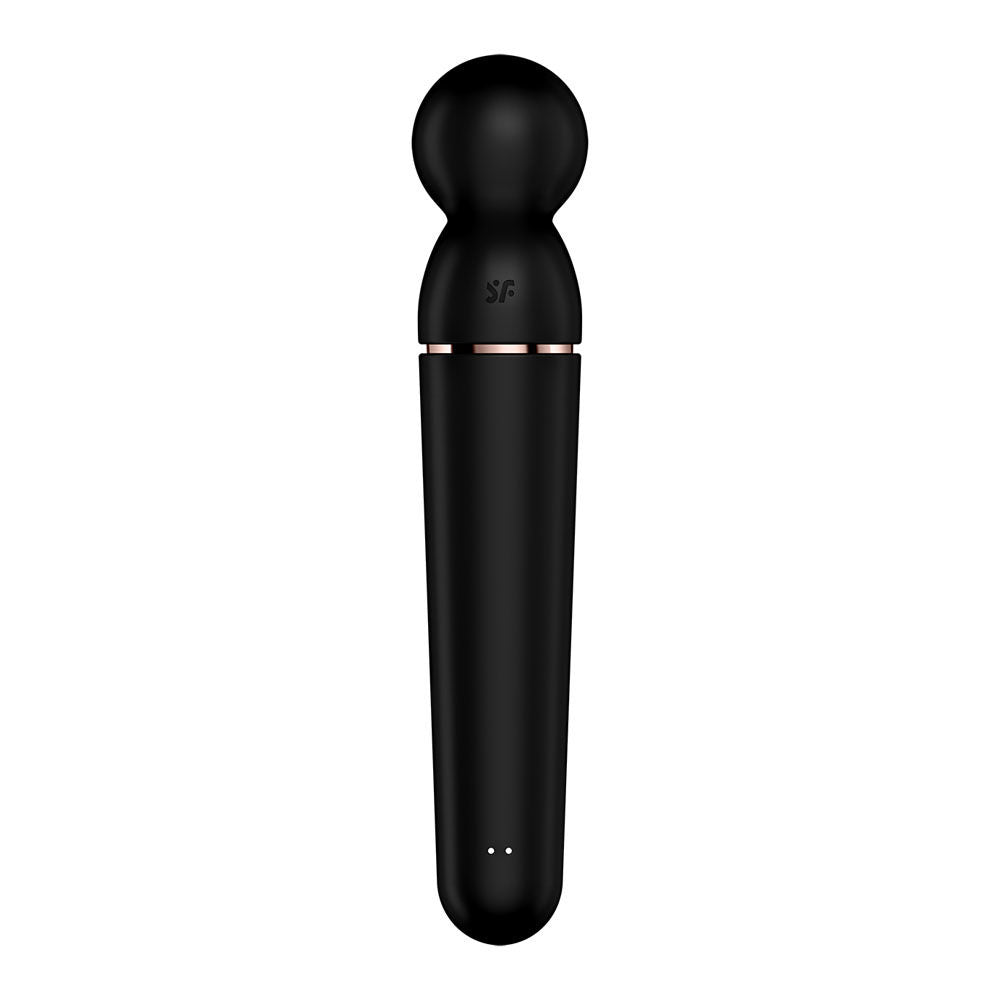 Satisfyer planet wand-er - black - vibrating wand - Product bottom view  | Flirtybay Adult Shop Australia Lingerie Shop