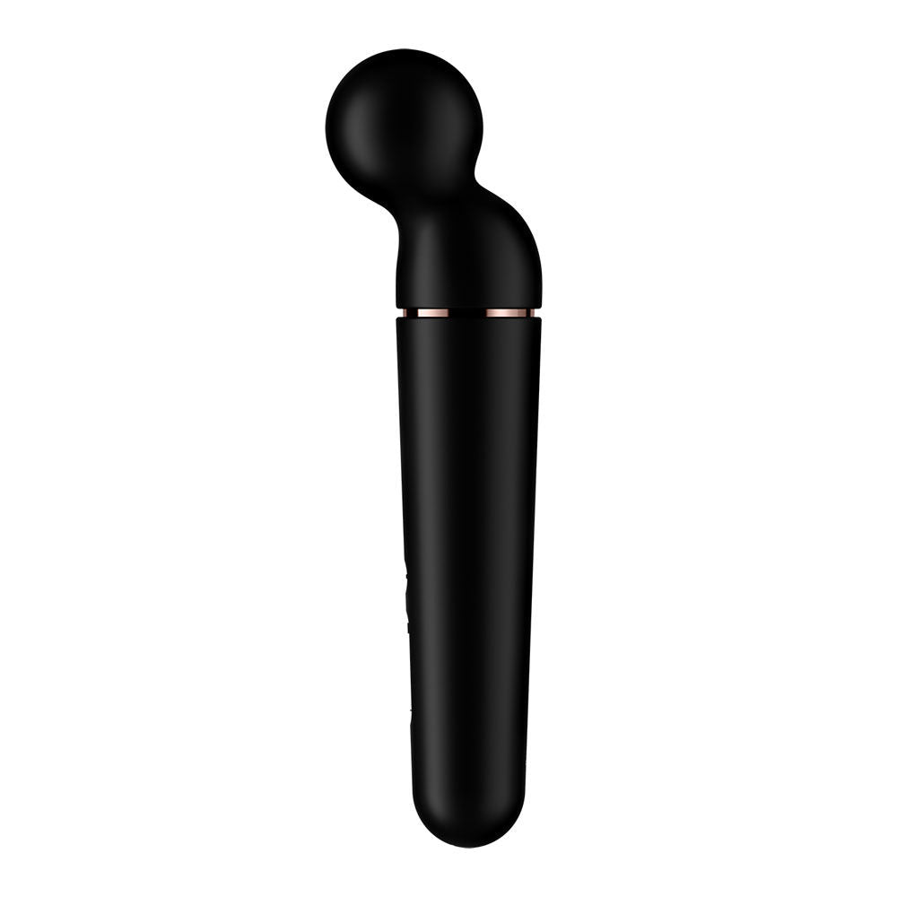 Satisfyer planet wand-er - black - vibrating wand - Product second side view  | Flirtybay Adult Shop Australia Lingerie Shop