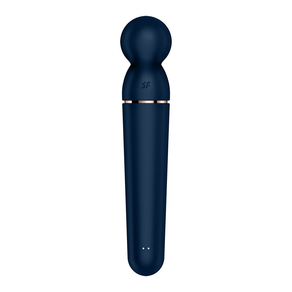 Satisfyer planet wand-er - blue- vibrating wand - Product second side view  | Flirtybay Adult Shop Australia Lingerie Shop