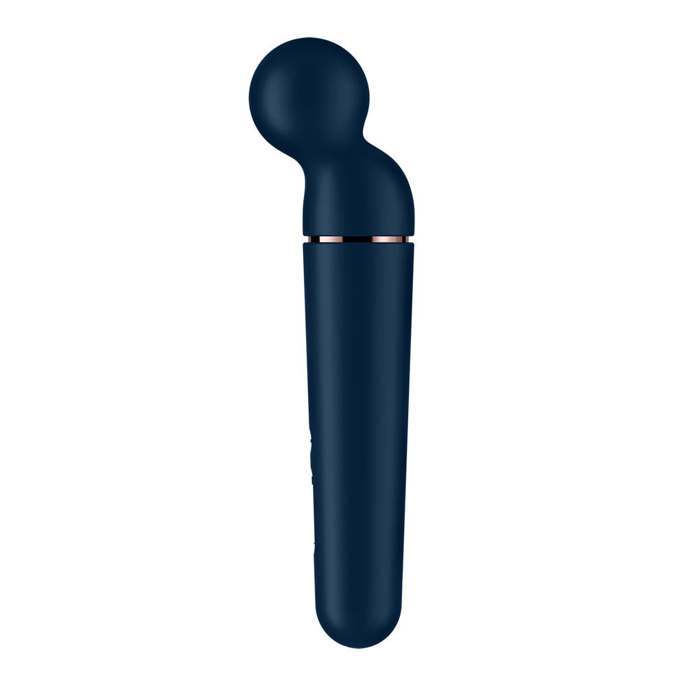 Satisfyer planet wand-er - blue - vibrating wand - Product third side view  | Flirtybay Adult Shop Australia Lingerie Shop