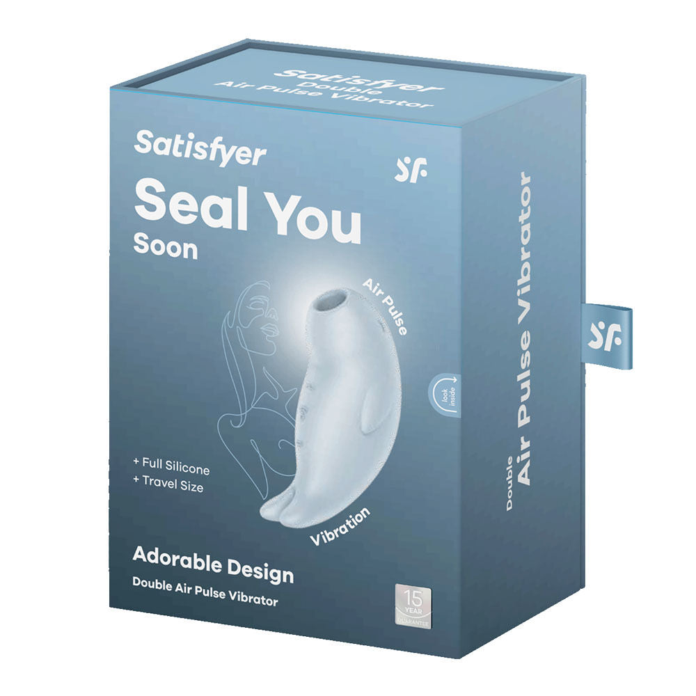 Satisfyer - seal you soon - air pulsing vibrator -  box side view | Flirtybay