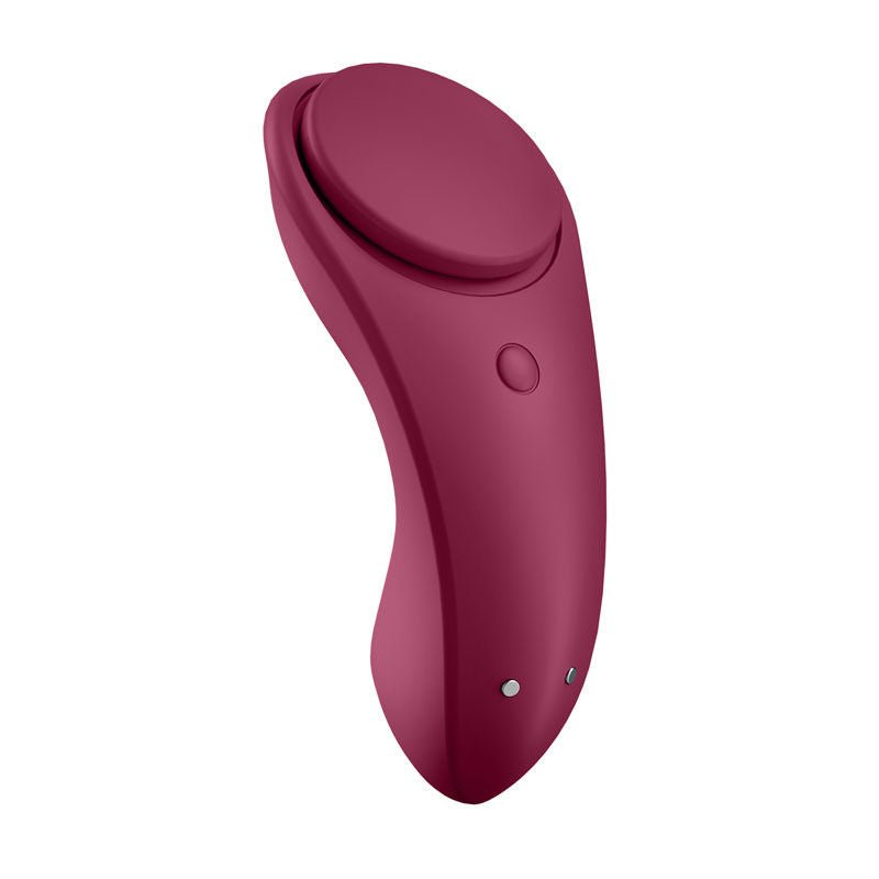 Satisfyer - sexy secret - app controlled clitoral stimulator - Product side view  | Flirtybay