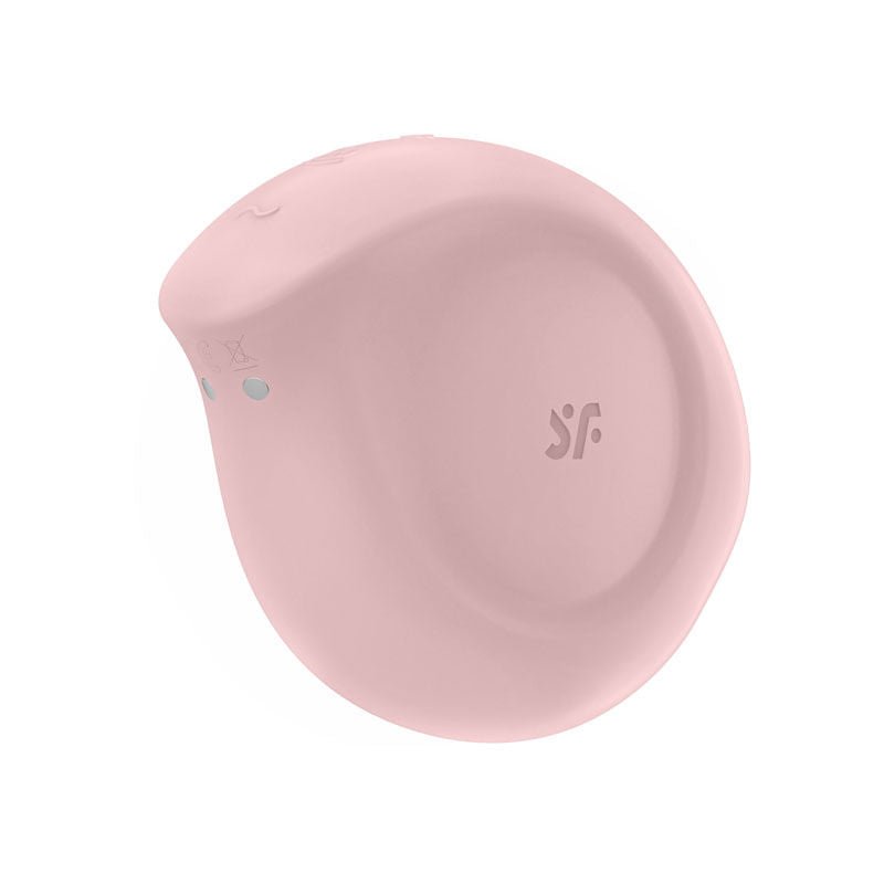 Satisfyer - sugar rush - pink clitoral suction stimulator - second Product side view  | Flirty Bay