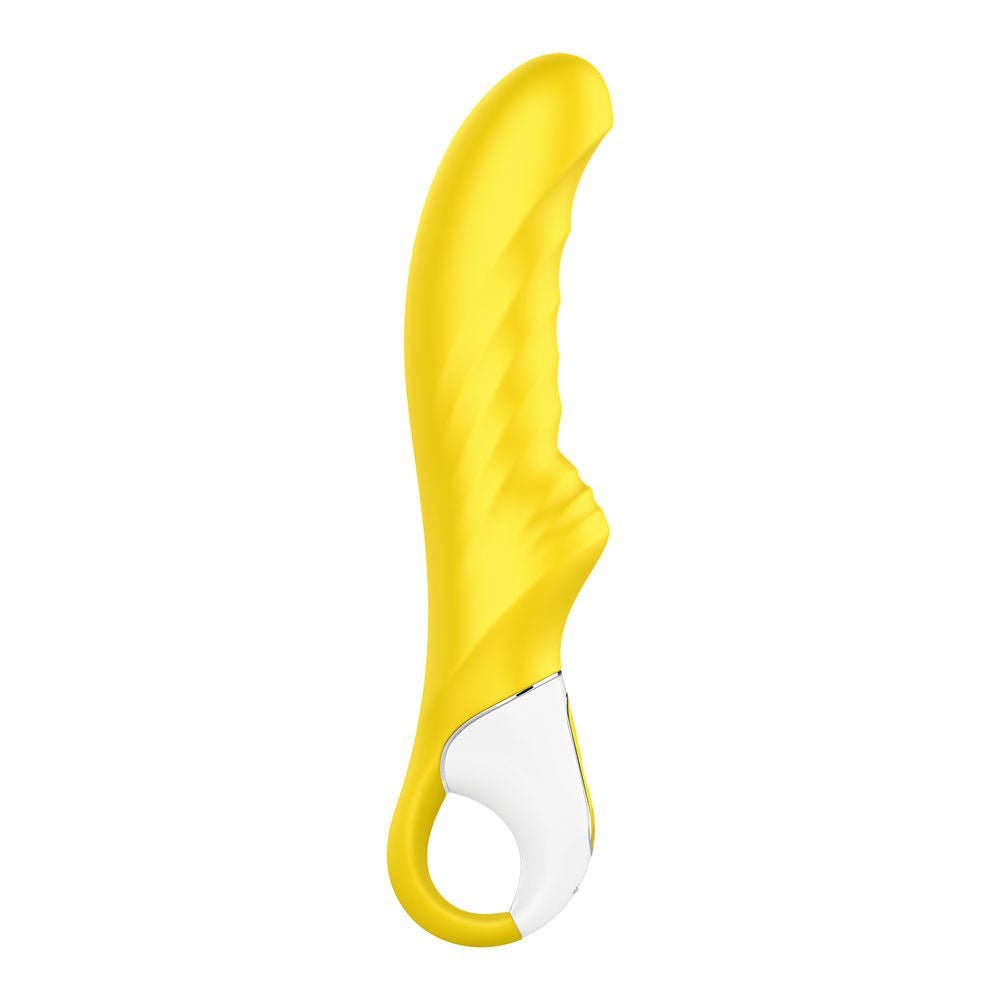 Satisfyer vibes - yummy sunshine - g-spot vibrator - Product second side view  | Flirtybay