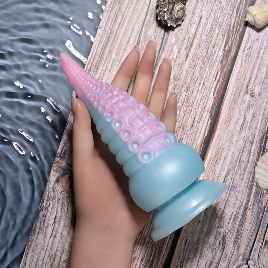 Selopa - stuck on you - vibrating dildo - Product top view  | Flirtybay Adult Shop Australia Lingerie Shop