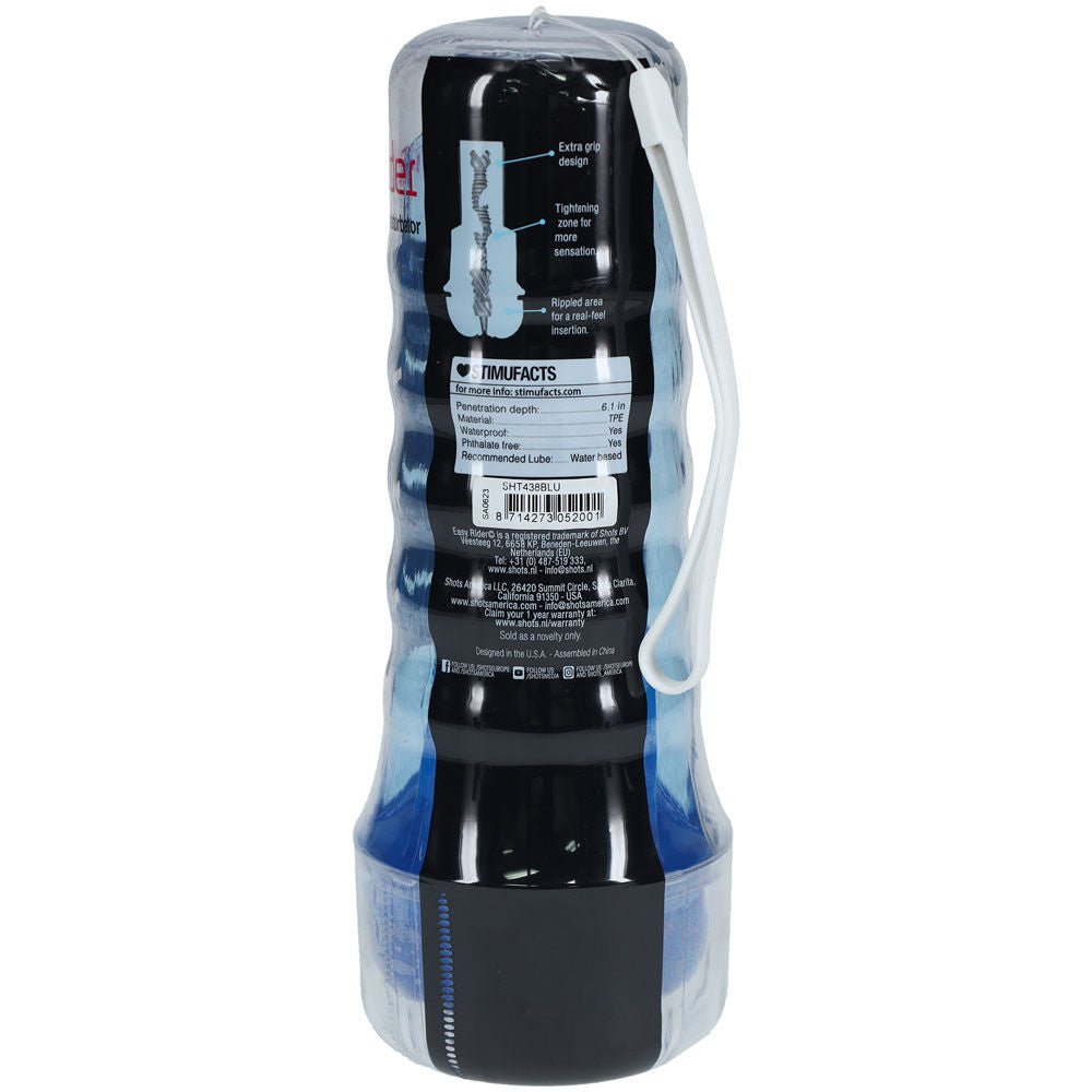 Shots - easy rider - male masturbator - stroker - Product second side view  | Flirtybay