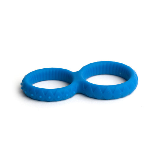 Sport fucker enigma cock ring blue - Product top view  | Flirtybay Adult Shop Australia Lingerie Shop