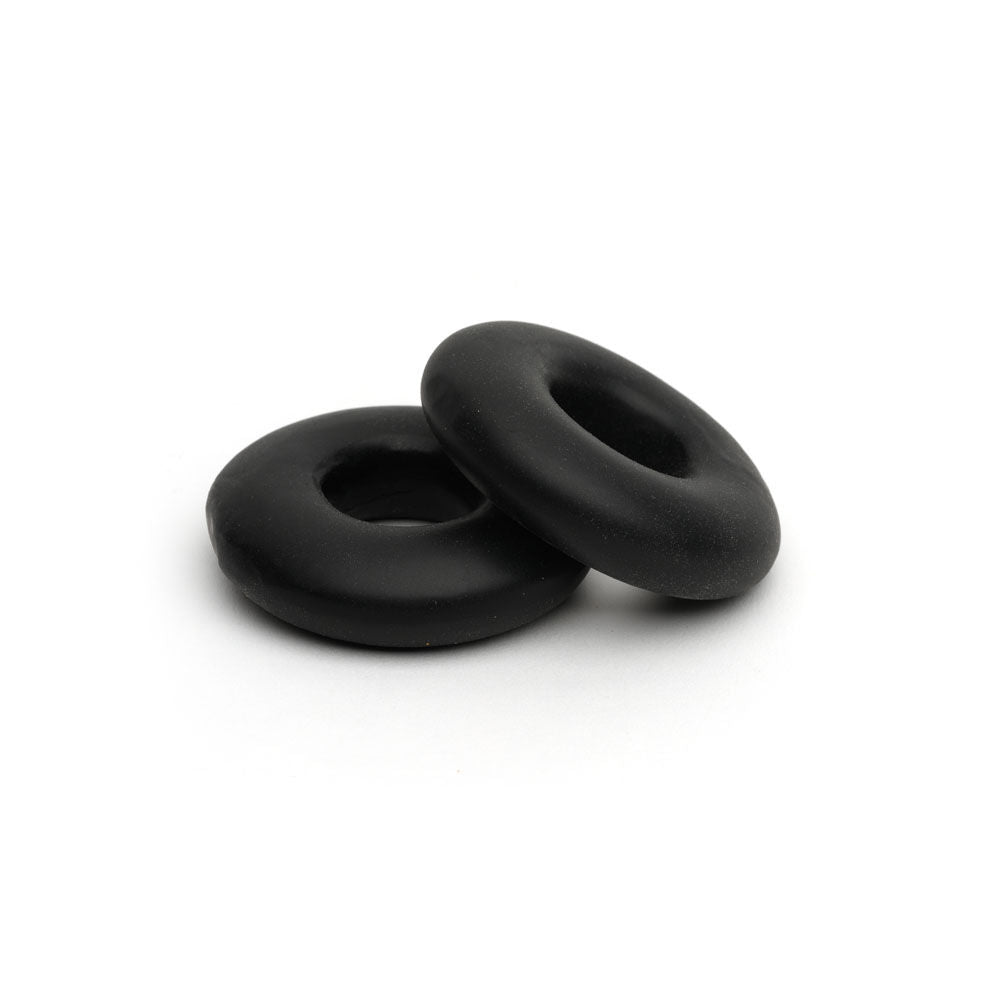 Sport fucker stacker rings - penis rings black- Product top view  | Flirtybay Adult Shop Australia Lingerie Shop