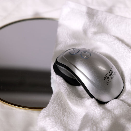Twitch 1 - silver - clitoral stimulator Silver - Product top view  | Flirtybay Adult Shop Australia Lingerie Shop