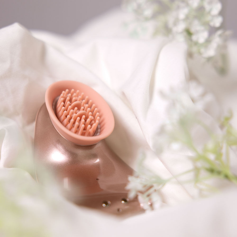 Twitch 1 - silver - clitoral stimulator pink  - Product top view  | Flirtybay Adult Shop Australia Lingerie Shop