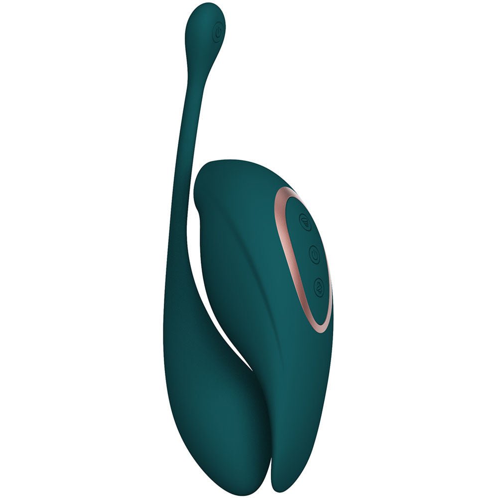Twitch 2 - vibrating egg - clitoral stimulator - Product side view  | Flirtybay