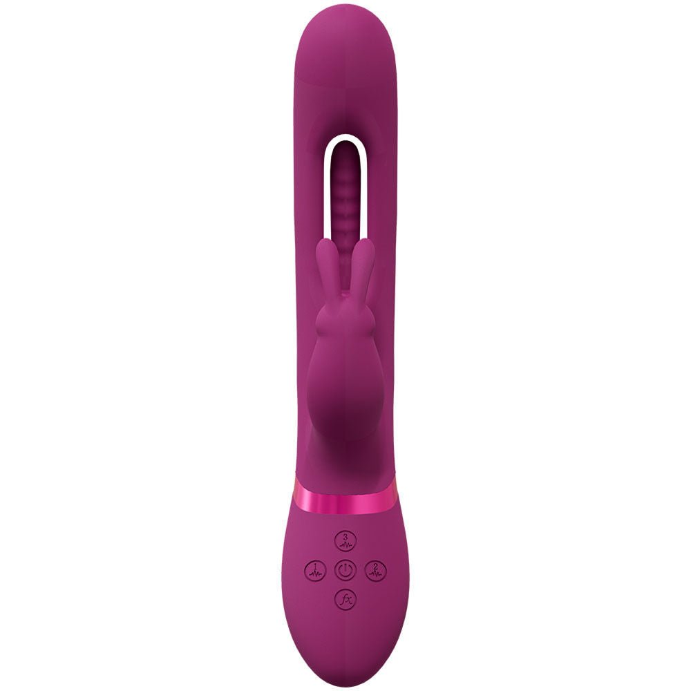Vive mika - rabbit vibrator - Product front view  | Flirtybay