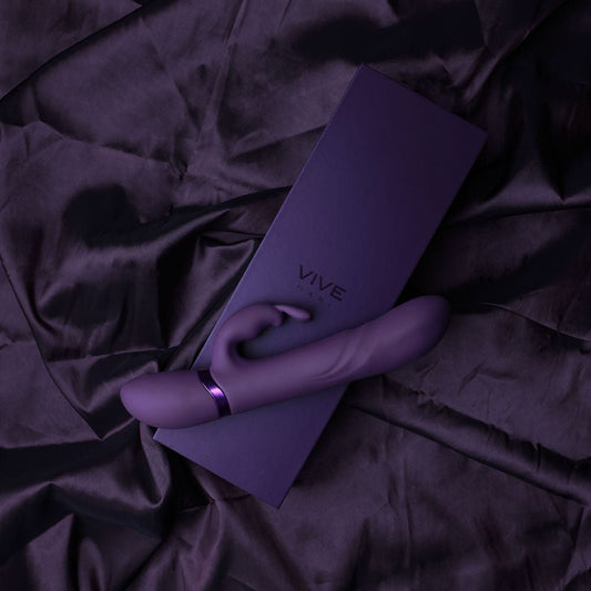 Vive nari - rabbit vibrator - Product top view  | Flirtybay