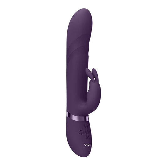 Vive nari - rabbit vibrator - Product second side view  | Flirtybay