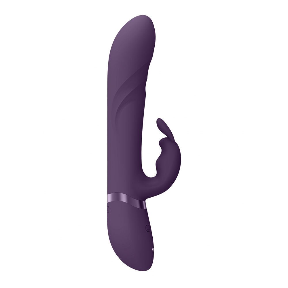 Vive nari - rabbit vibrator - Product third side view  | Flirtybay