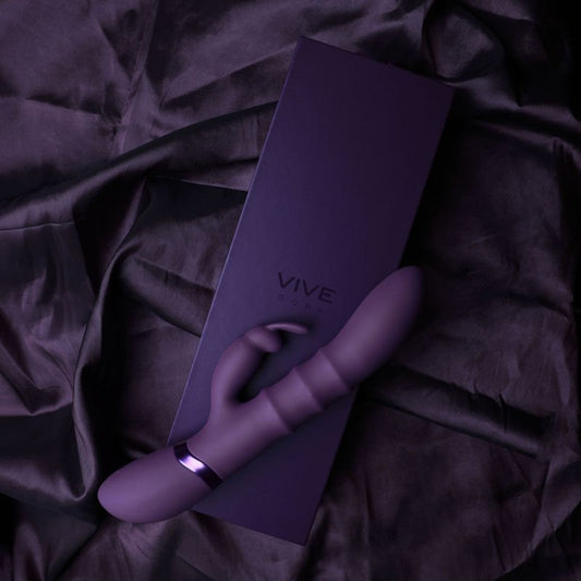 Vive - sora - rabbit vibrator - Product top view  | Flirtybay