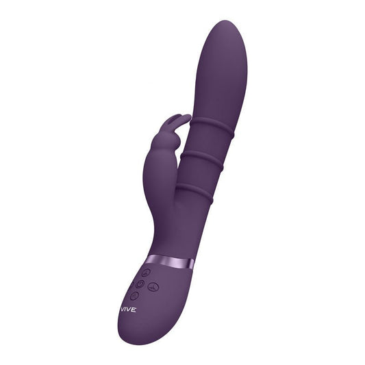 Vive - sora - rabbit vibrator - Product second side view  | Flirtybay