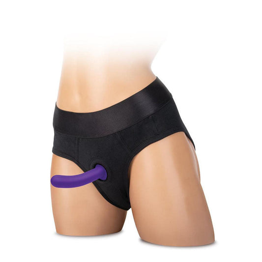 Whipsmart 5'' slimline rechargeable vibrating anal dildo - Product front view  | Flirtybay Adult Shop Australia Lingerie Shop