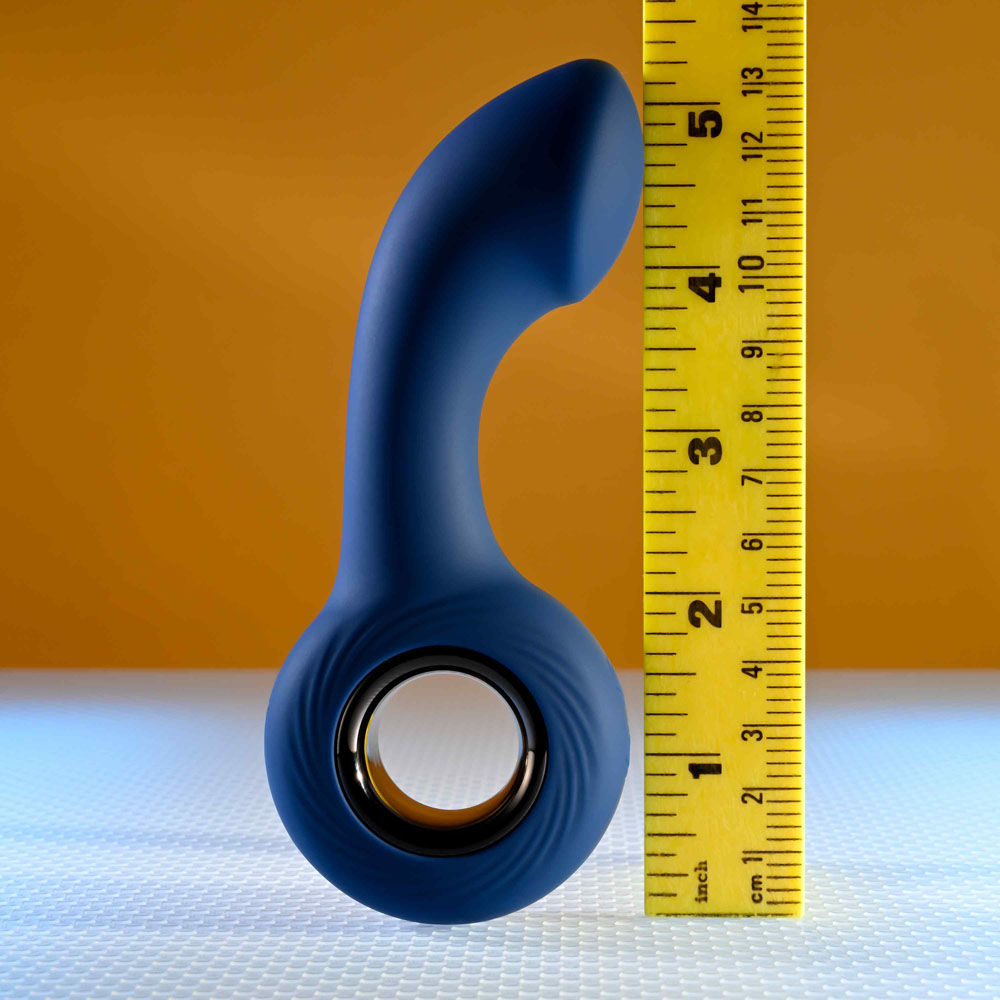 Zero tolerance - the reach - anal & prostate vibrators, with dimensions - Product front view  | Flirtybay Adult Shop Australia Lingerie Shop