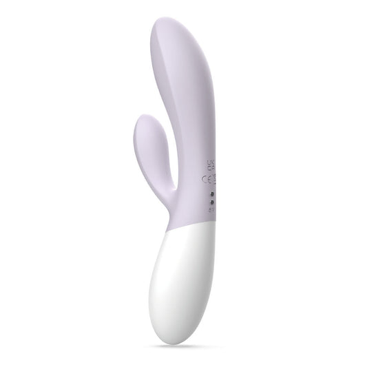 Zini dew - rabbit vibrator - Product second side view  | Flirtybay-Sex shop australia