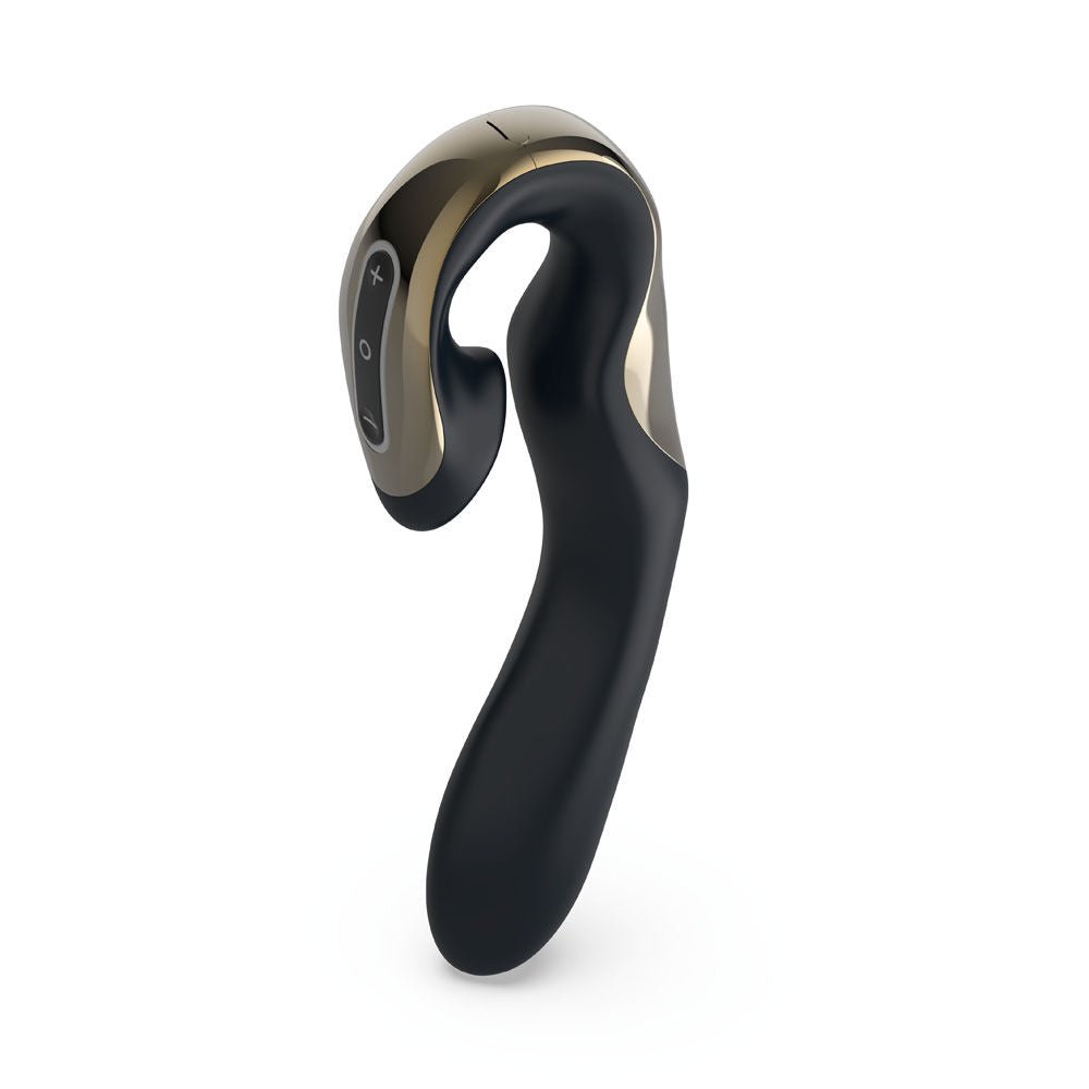 Zini roae special edition - gold - rabbit vibrator - Product  fifth side view  | Flirtybay