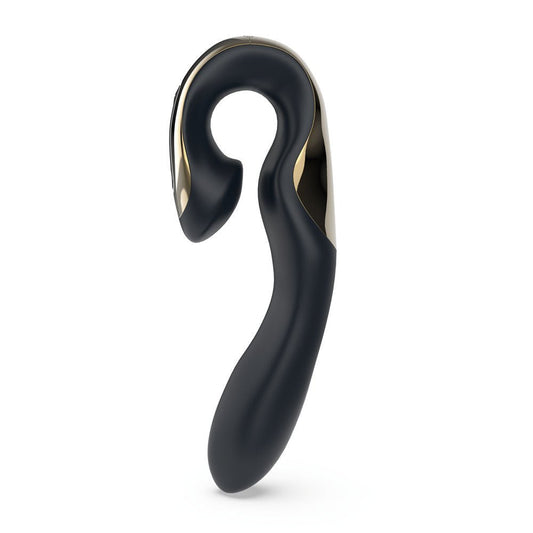 Zini roae special edition - gold - rabbit vibrator - Product seconde side view  | Flirtybay