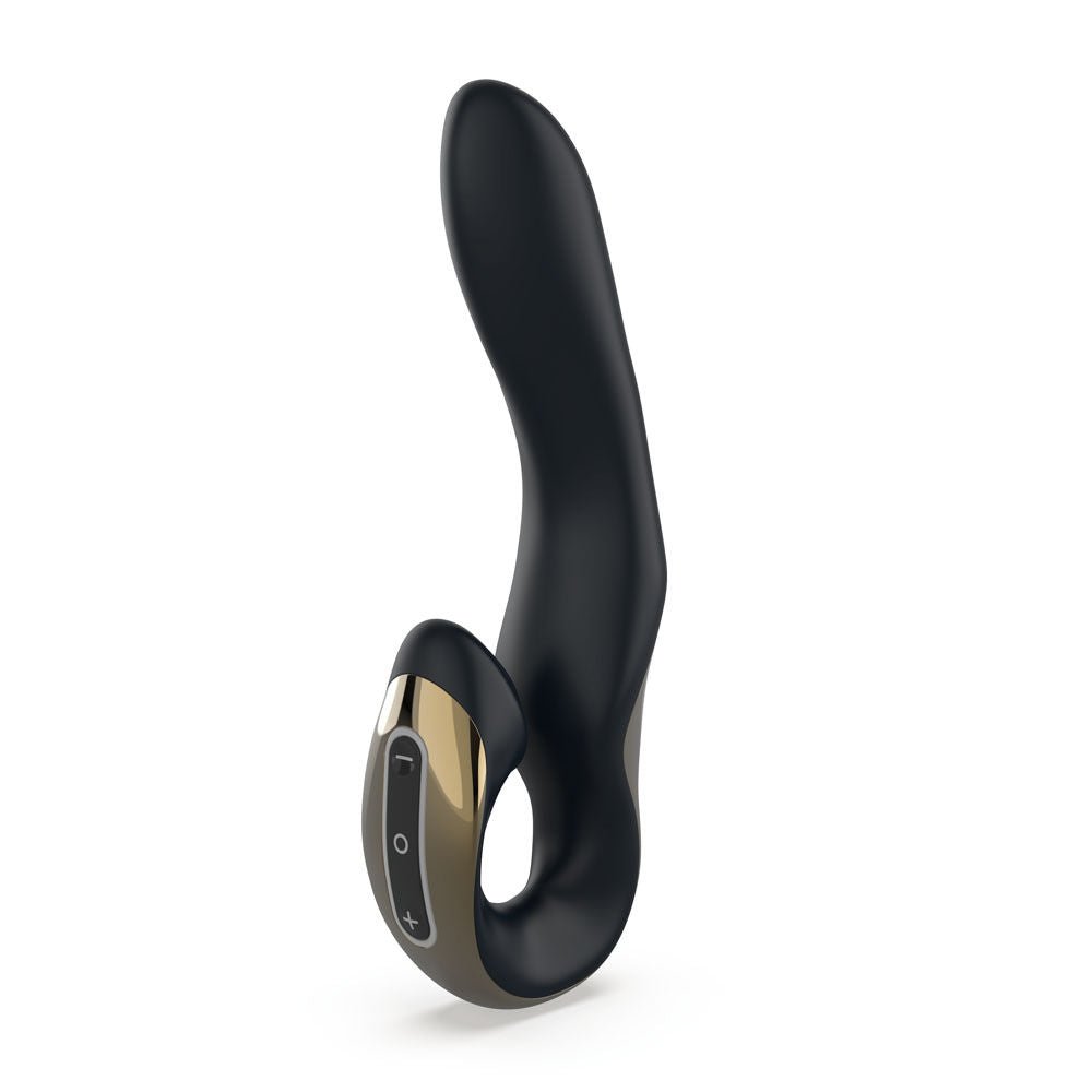 Zini roae special edition - gold - rabbit vibrator - Product third side view  | Flirtybay