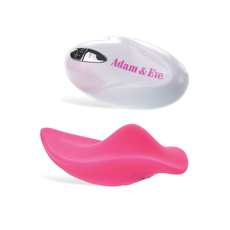 Wireless remote control for Adam & Eve Eve Vibrating Panties, sleek and discreet | Flirty Bay, vibrating panties, sexual massager, best vibrator.