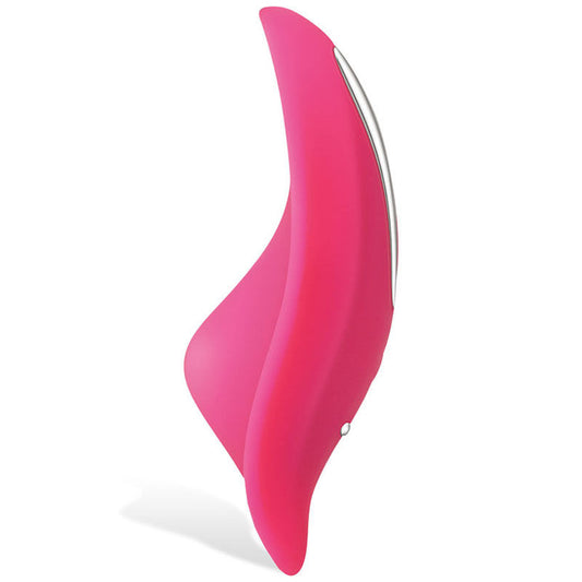 Side profile of Adam & Eve Eve Vibrating Panties for sleek and sexy silhouette | Flirty Bay, vibrating undies, top rated vibrators, vibrator ladies.
