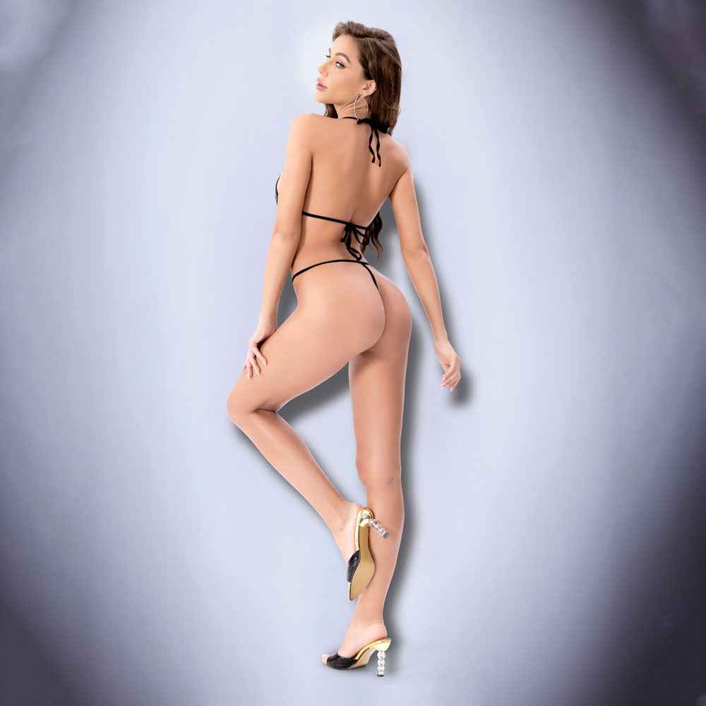 BACI - WL Criss Cross Wetlook Teddy