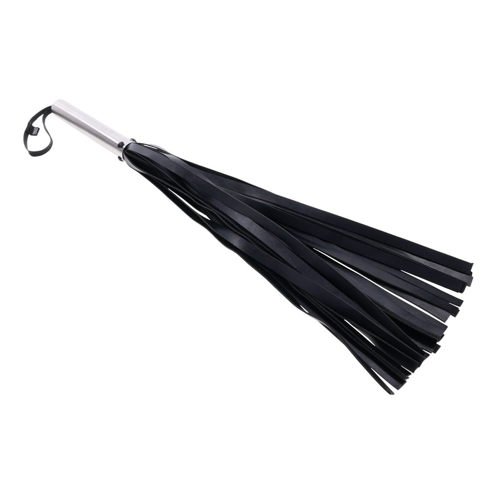 EDGE Flogger used during BDSM scene, showing balance and control in action | Flirty Bay adult toys online, best sex tools