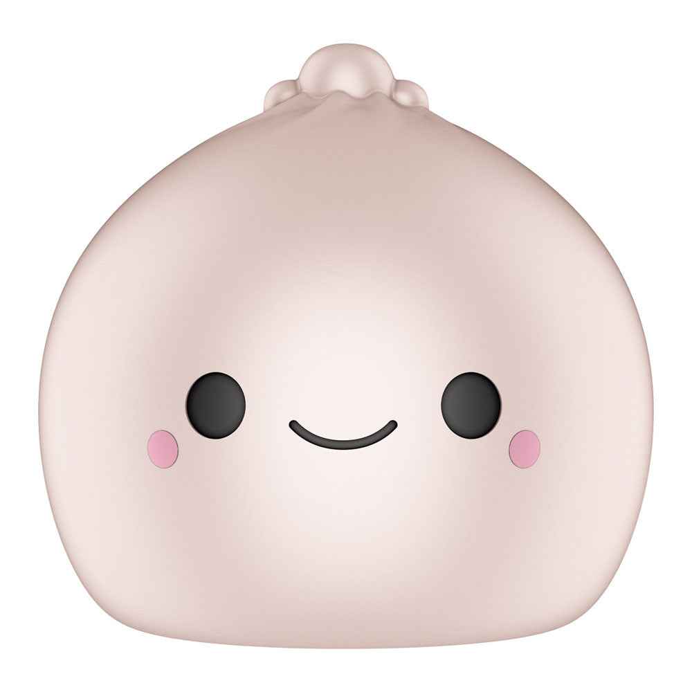 Front view of the Beige Satisfyer Mochi USB Rechargeable Air Pulse Stimulator on a white  background | Flirty Bay, sex toys and vibrator, Perth Australia
