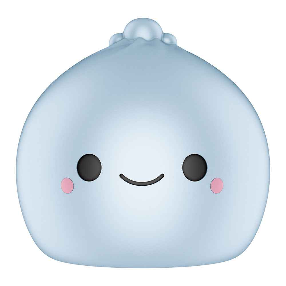 Front view of the Blue Satisfyer Mochi USB Rechargeable Air Pulse Stimulator on a white background | Flirty Bay, sex toys and vibrator, Perth Australia