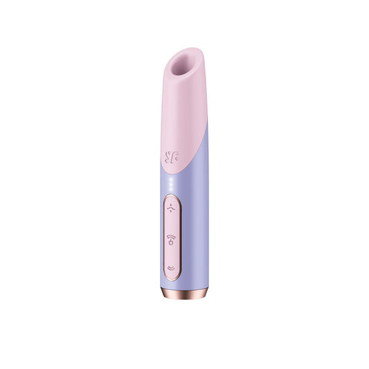 Side profile of Satisfyer Bold Kiss mini vibrator | Flirty Bay Adult Store Australia, Vibrator
