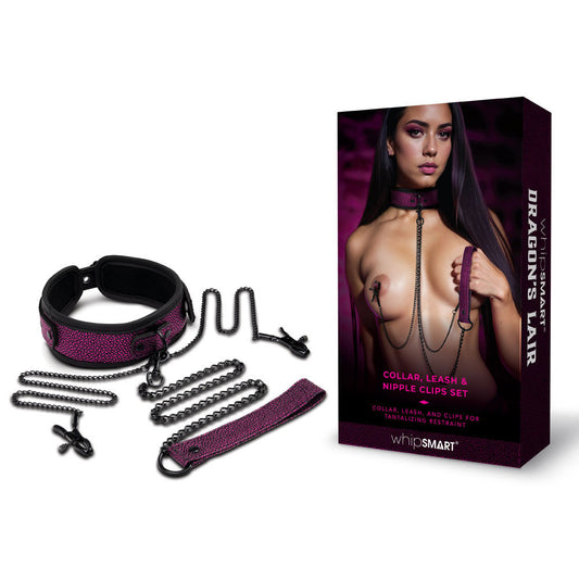 Front view of BDSM collar and packaging | Flirty Bay Adult Store Australia, bondage toys