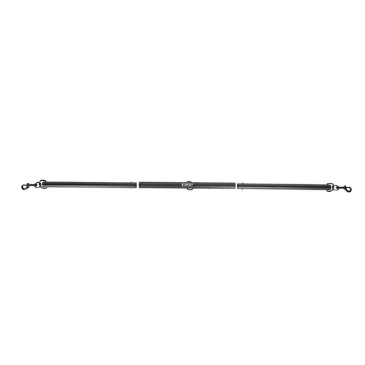 Rear view of the Edge Adjustable Spreader Bar showing the adjustable mechanism and cuff attachments | Flirty Bay adult toys online, best sex tools
