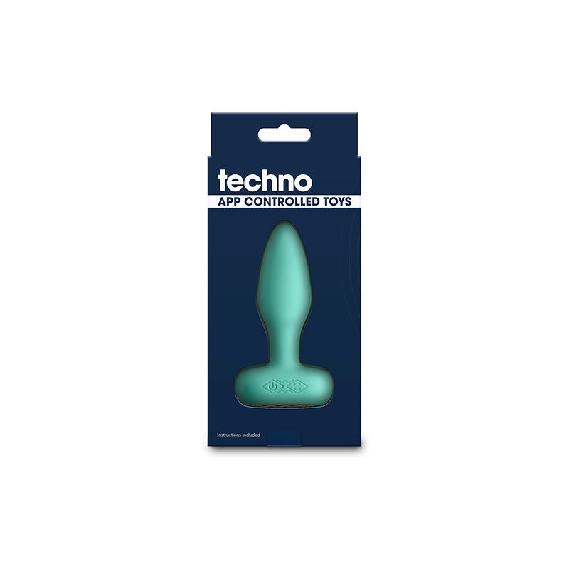 Prism by Techno app-controlled vibrating anal plug made from body-safe silicone, back box| Flirty Bay Adult Store, adult toys and lingerie