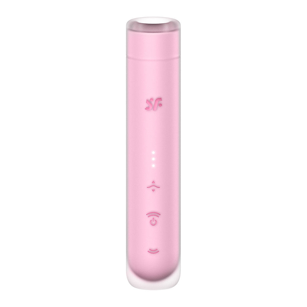 Simple front view of the Satisfyer First Kiss mini vibrator | Flirty Bay Adult Store Australia, Vibrator