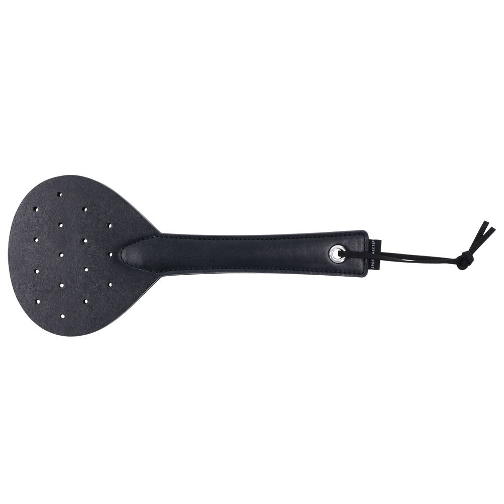 sportsheets-swift-spanker-split-tip-black-impact-paddle, back view | Flirty bay online adult store, adult toys and lingerie