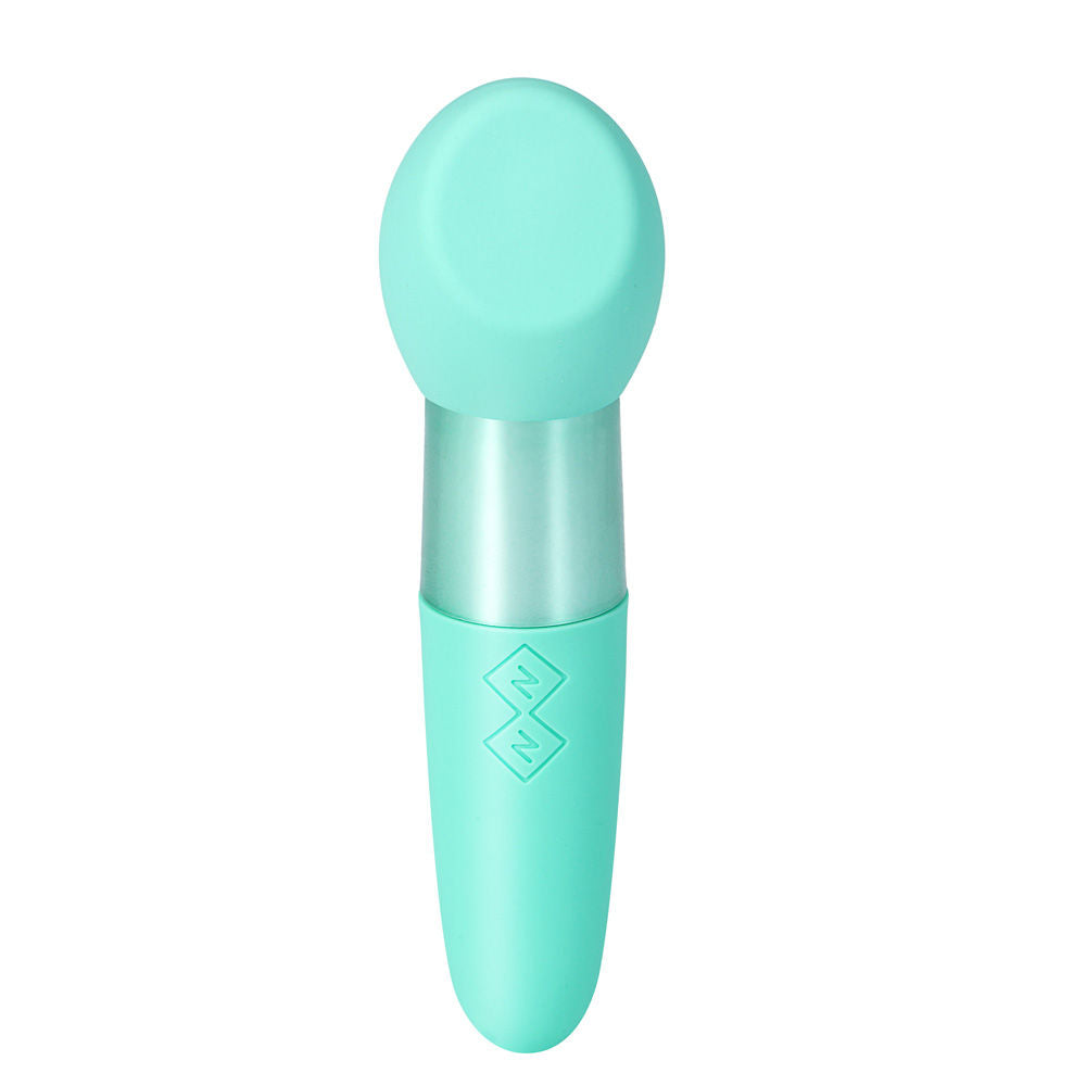 Front view of the teal Maia Rina bullet vibrator on a white background | Flirty Bay, sex toys Australia