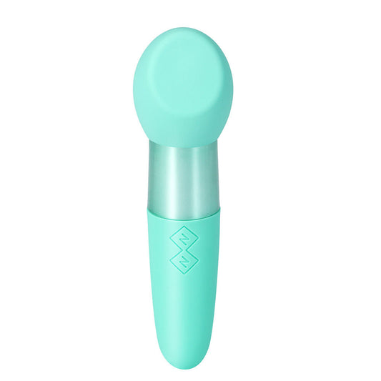 Front view of the teal Maia Rina bullet vibrator on a white background | Flirty Bay, sex toys Australia