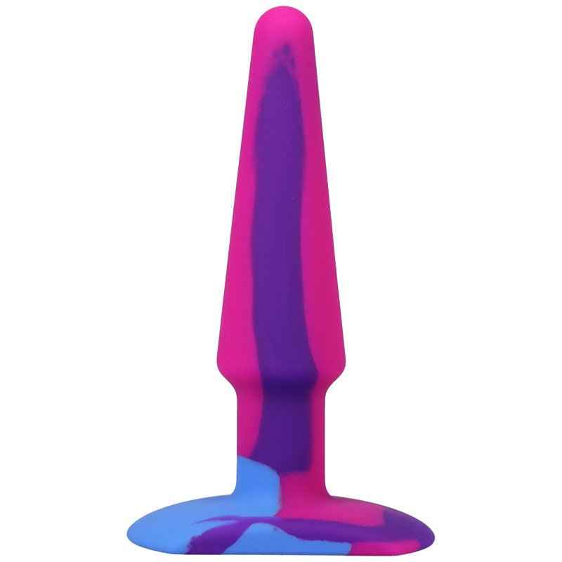 Doc Johnson A-Play Groovy Multi-Coloured Anal Plug-5 inch