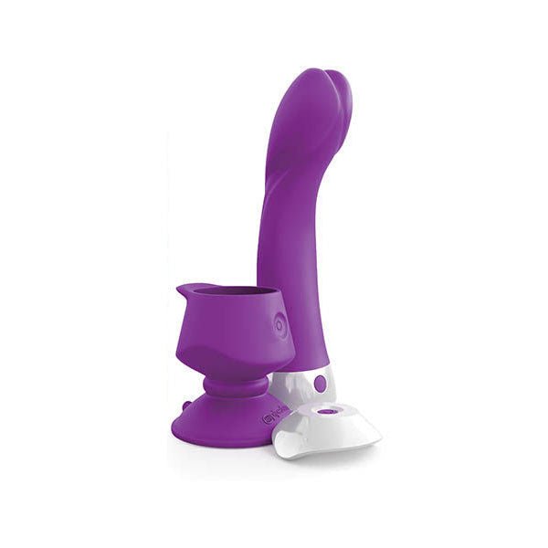 3some - wall banger g vibrator -Purple- Product front view  | Flirtybay.com.au