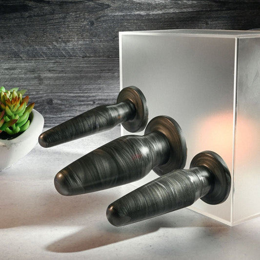 Adam & eve - anal rockets plug trainer set - Product side view  | Flirtybay.com.au