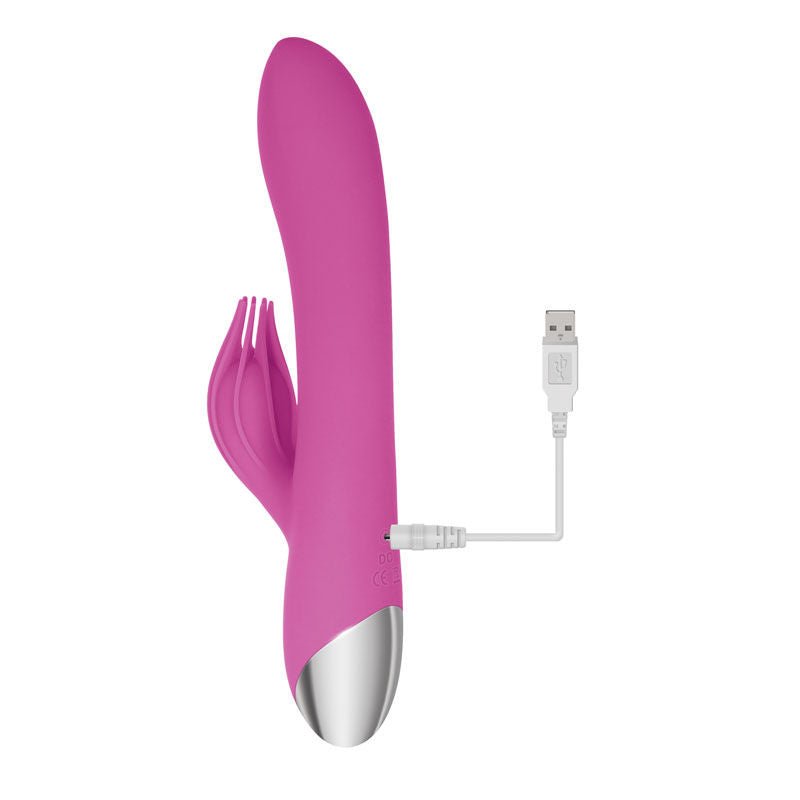 Adam & eve - clit tickling rabbit vibrator - Product back view  | Flirtybay.com.au