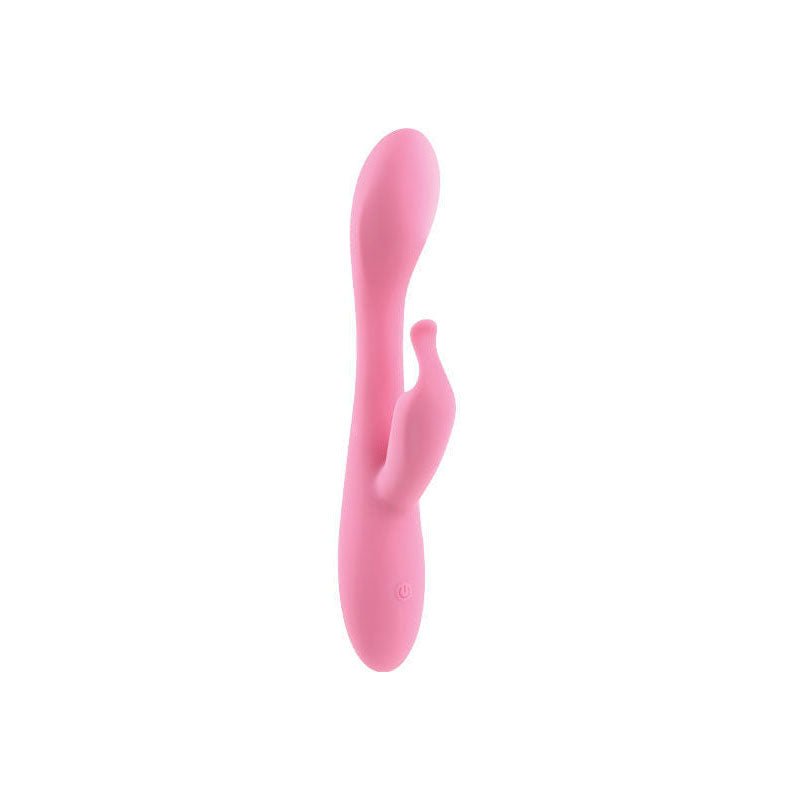 Adam & Eve - Eve's Rechargeable Slimline Rabbit Vibrator, front view | Flirtybay.com.au