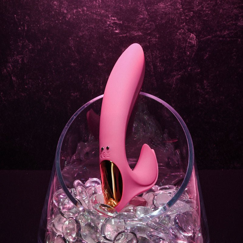 Adam & eve - eves blis rabbit vibrator - Product back view  | Flirtybay.com.au